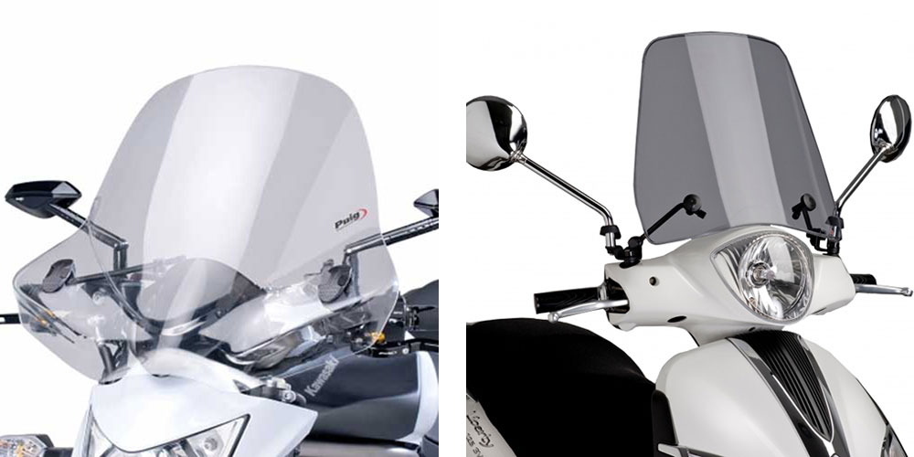 Gana protección y aerodinámica con un parabrisas en tu moto – Nilmoto.com